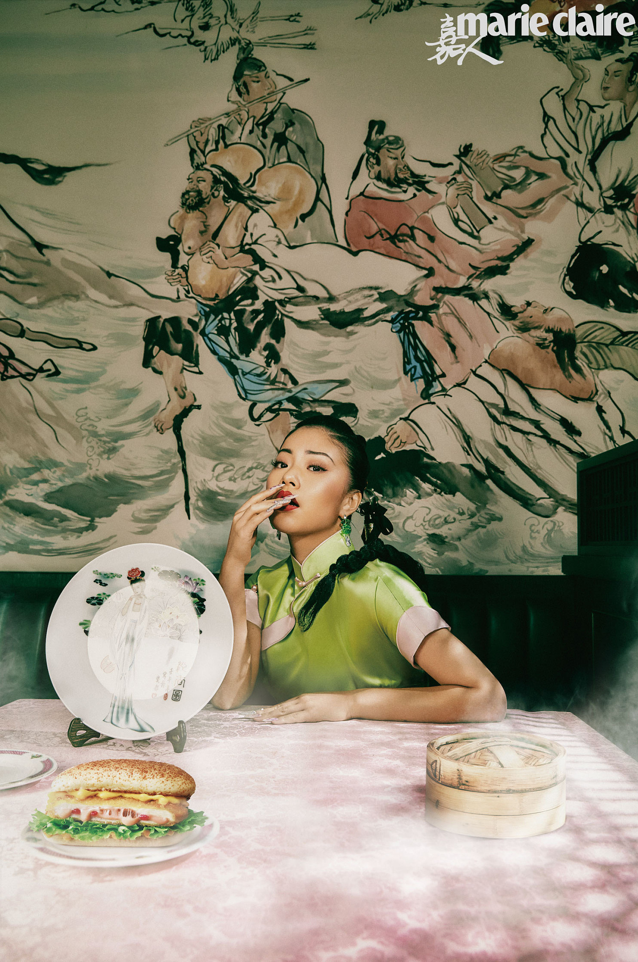 王菊潮流古装个性时尚写真