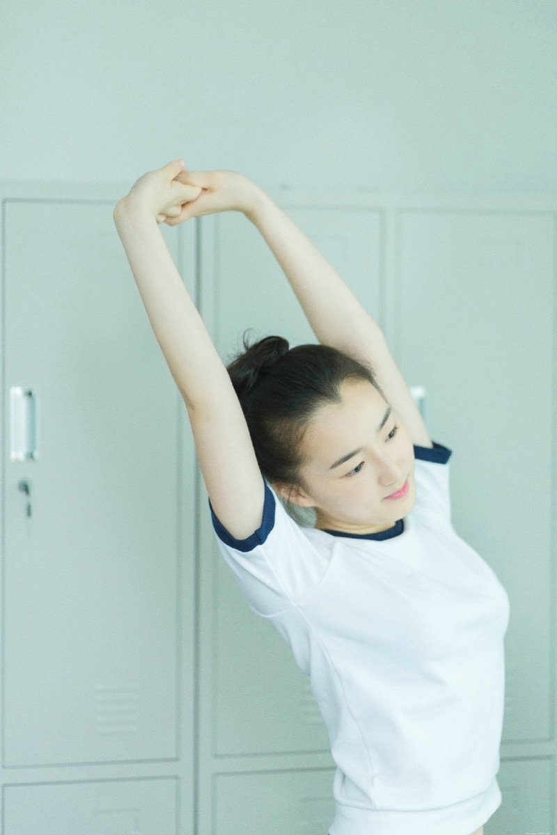 娇嫩丸子头氧气少女清纯可人