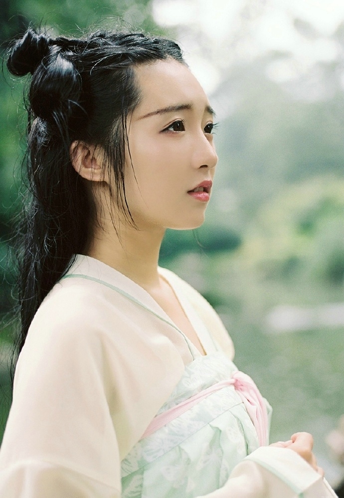 唯美清新古装少女森系甜美迷人诱惑