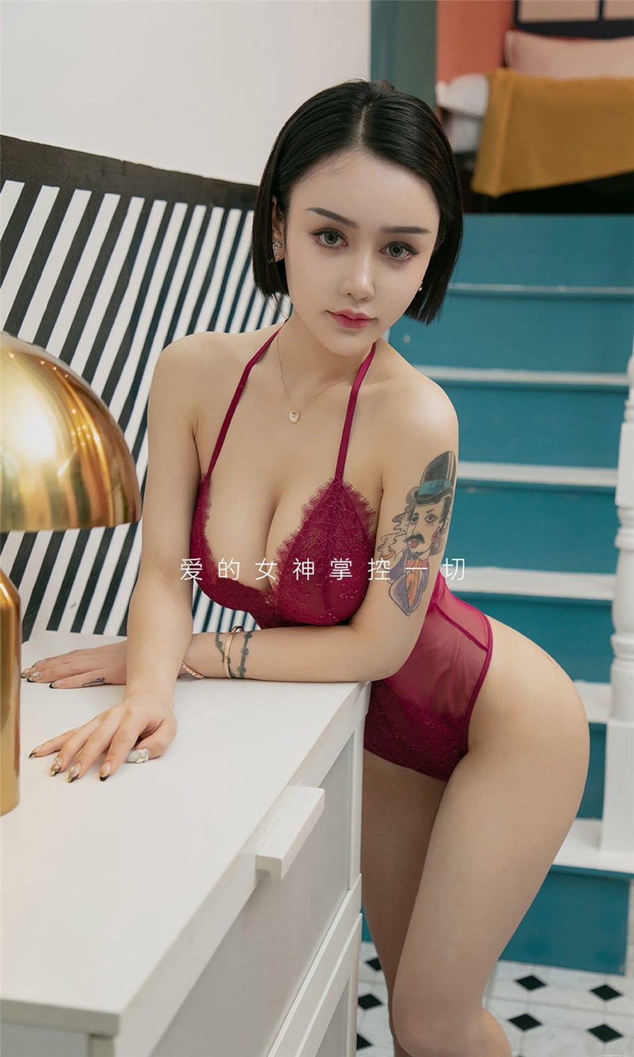 纹身美女陆梓琪西西人体艺术摄影图片