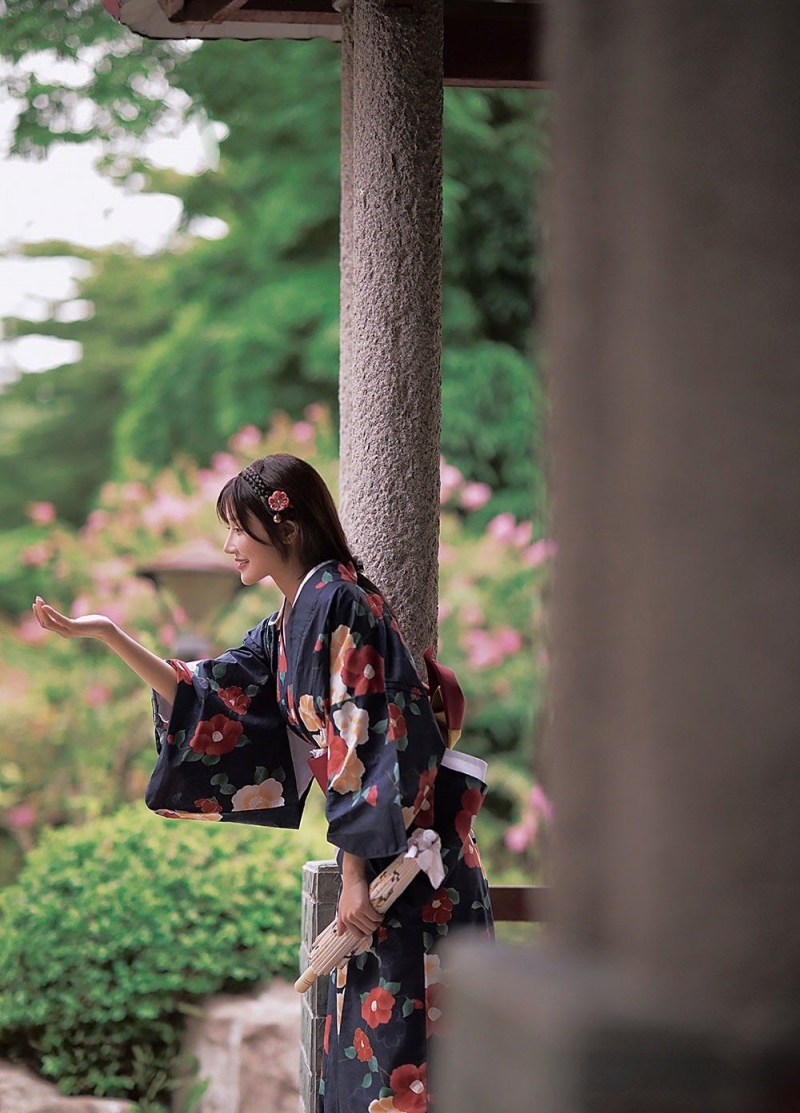 温婉和服妹子气质柔和古风摄影