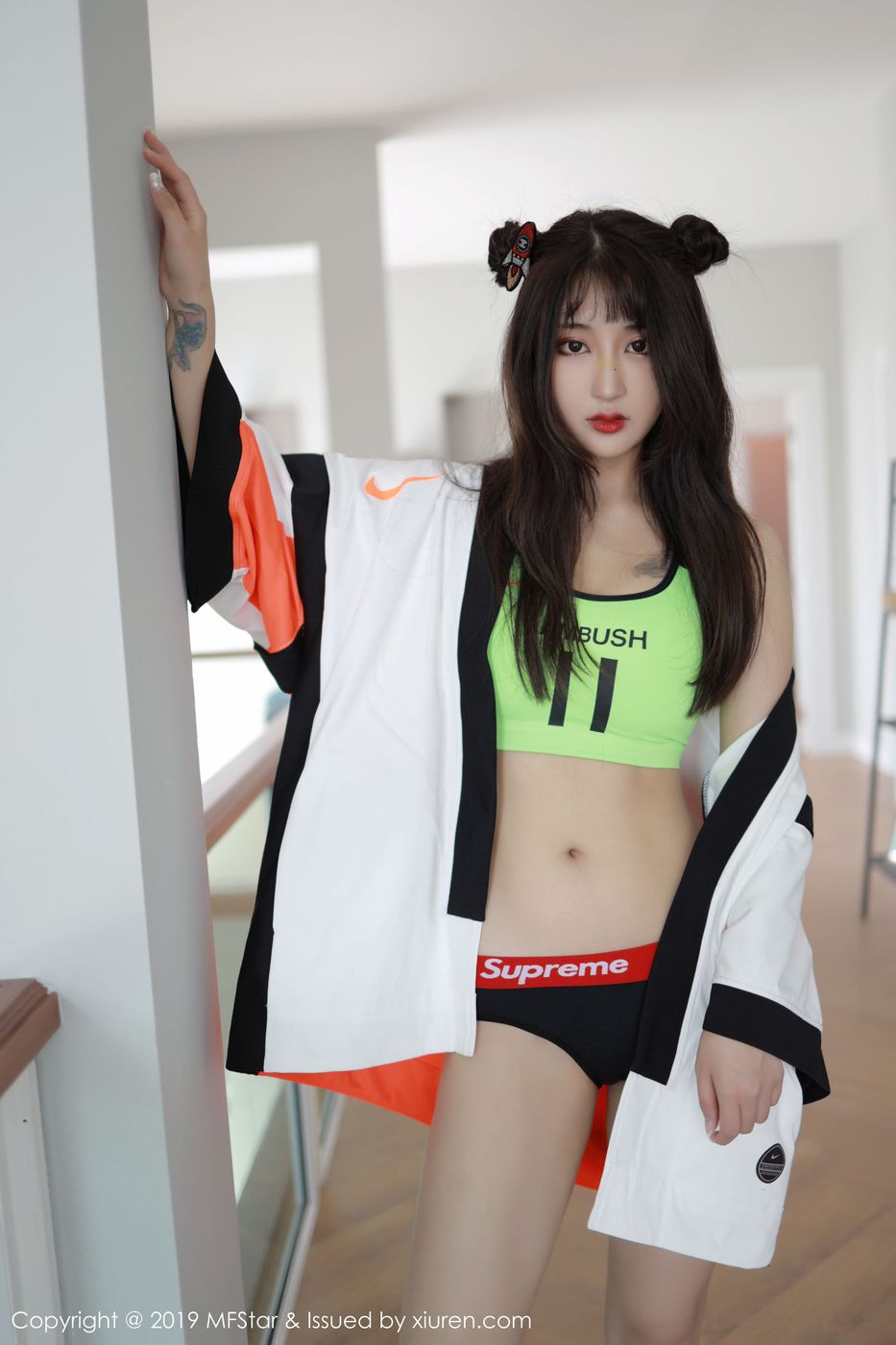 [MFStar模范学院] 美女模特Betty林子欣运动风内衣系列清迈旅拍 Vol.226