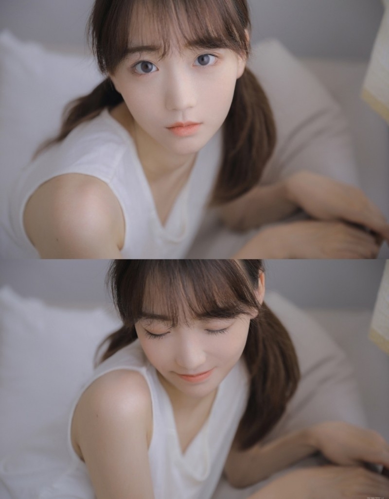 双马尾辫童颜萝莉俏皮可爱写真