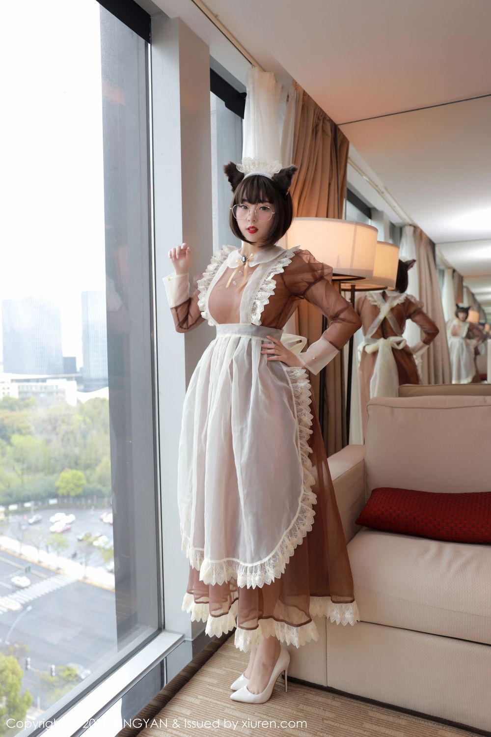 [XiuRen秀人网] 美女模特良人非爱人 – 猫女郎洛丽塔系列写真 No.2160