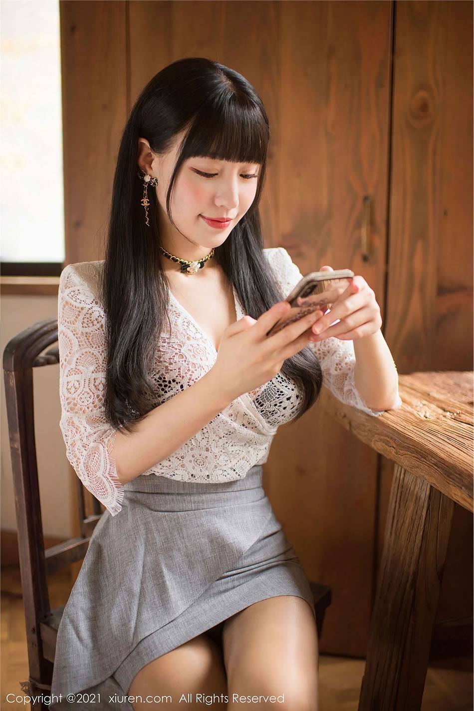 [XIUREN秀人网] 朱可儿Flower NO.3125 性感丝袜捆绑写真