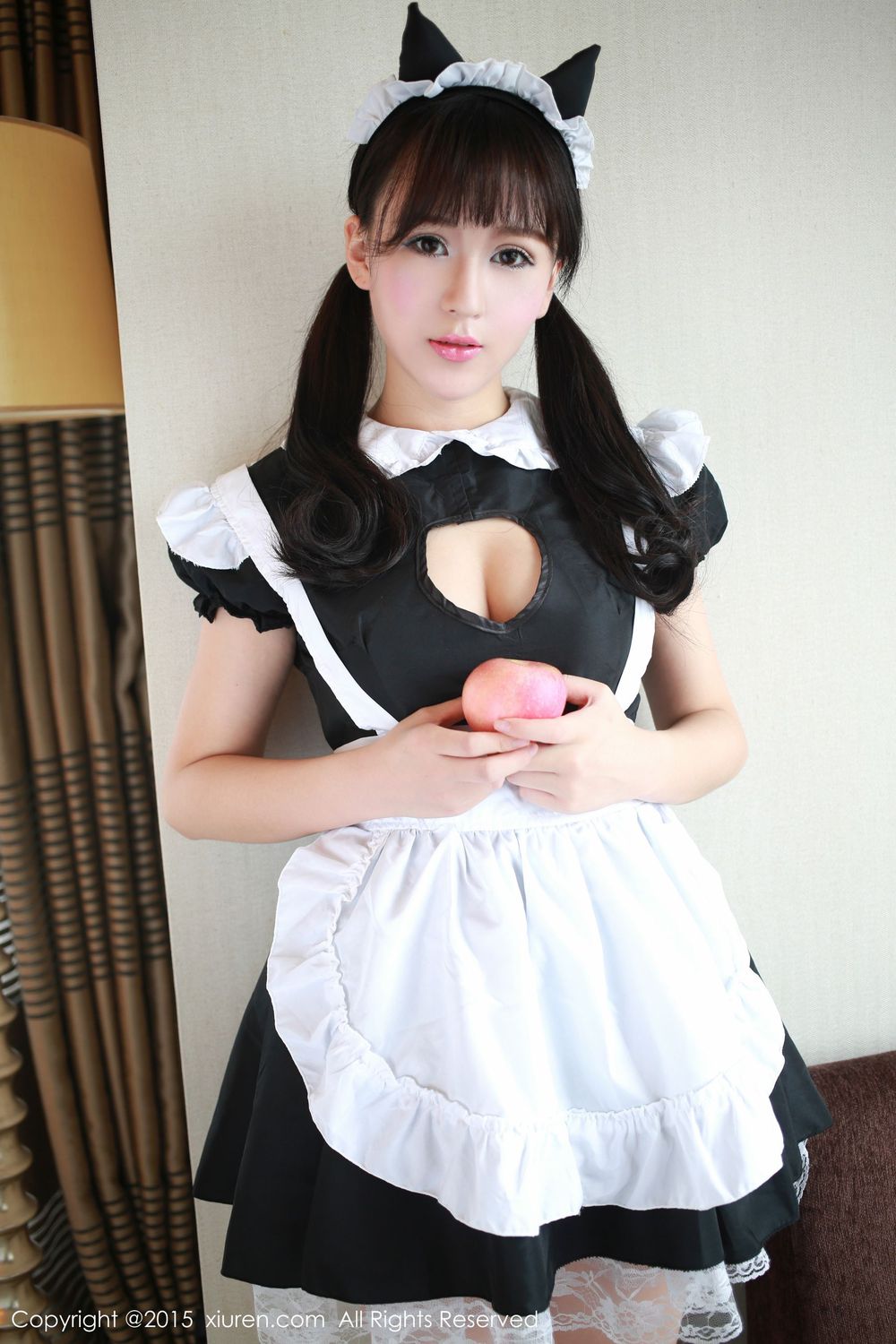 [XiuRen秀人网] 美女模特唐雨辰TYC – 猫耳COS+睡衣系列性感写真 No.340